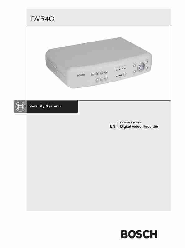 Bosch Appliances DVR DVR4C-page_pdf
